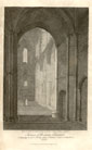 St Willliam's chapel, Rochester Cathedral in c. 1806